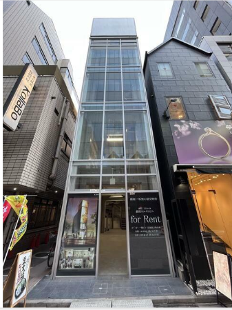 銀座駅 徒歩2分 スケルトン物件 【軽飲食可】カフェ・喫茶店/スケルトン　居抜き　天井高２.５ｍ以上　耐震構造(新耐震基 (195087)