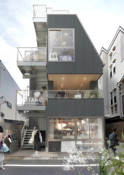 【2026年7月末竣工予定】中目黒駅徒歩6分 飲食可◎ 前面ガラス面のため高い看板効果も得られます！（1階） (196875)