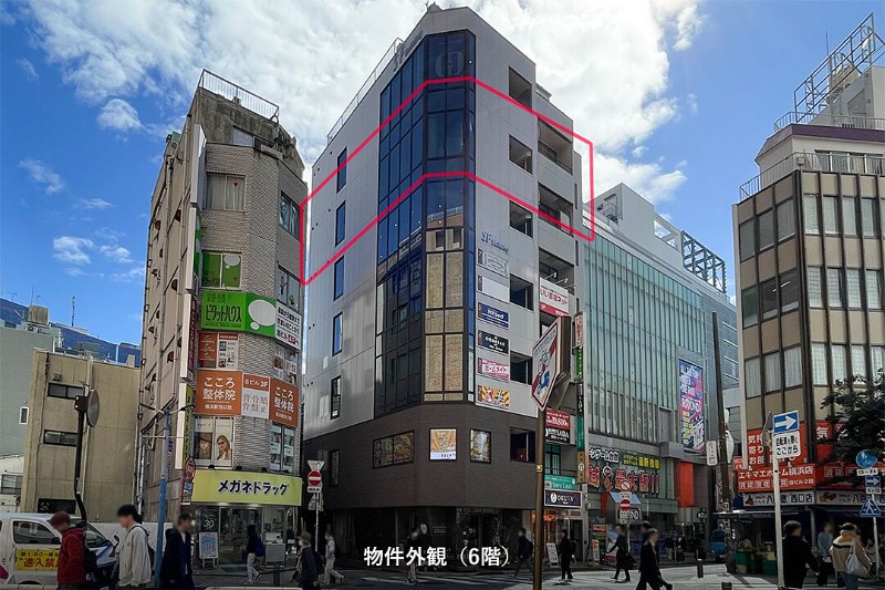 横浜駅メイン通りのパルナード商店街沿いの店舗物件 (197631)