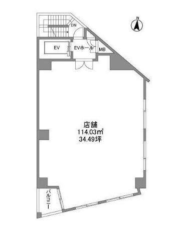 ■笹塚駅 徒歩2分 3F 現況:その他 その他居抜きなど物件 【業種相談】 (198050)