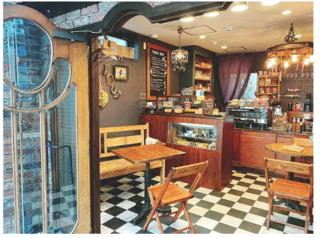 恵比寿駅 徒歩9分 1F〜3F 現況:カフェ 飲食居抜き物件 【飲食可】フリーレント	1ヶ月/ パン屋・ケーキ屋/カフェ (198450)