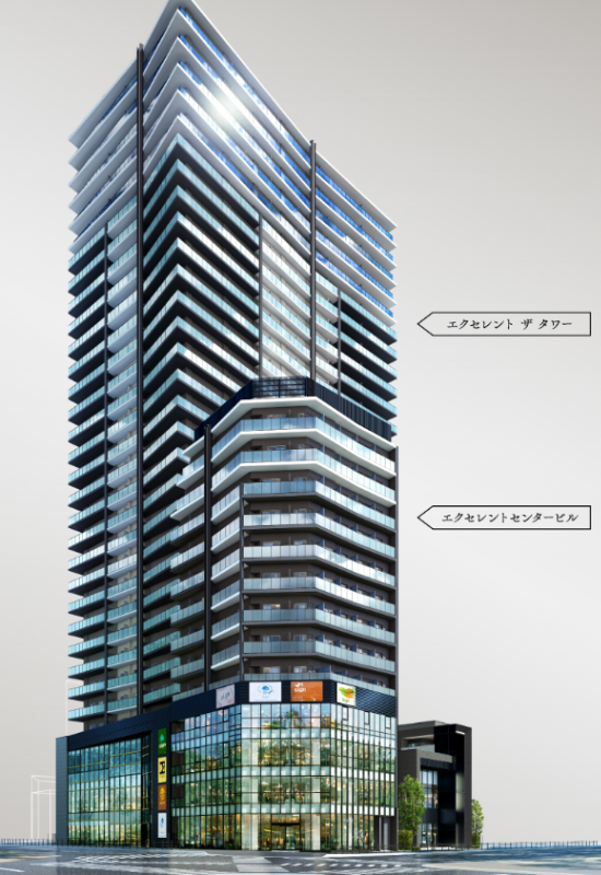 タワーマンション2階区画 葭川公園駅 徒歩2分 スケルトン物件 【軽飲食程度相談】 (199294)