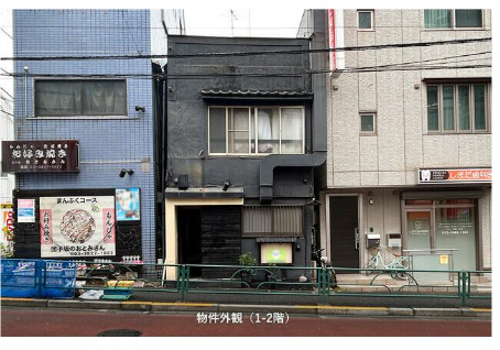 千駄木駅 徒歩1分 1F〜2F 現況:飲食(その他) 飲食居抜き物件 【飲食可】 (199408)