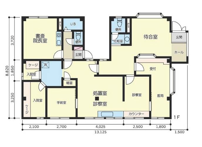 鶴見市場駅徒歩10分　動物病院での募集　居抜き (200174)