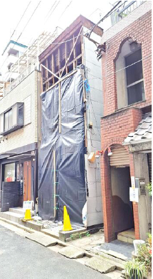 神田駅 徒歩9分 1F〜2F スケルトン物件 【飲食可】 (200541)