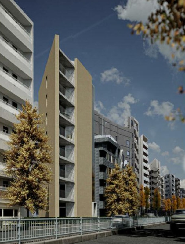 目黒通り沿い　26年2月竣工【カフェ等軽飲食相談可】 (200727)