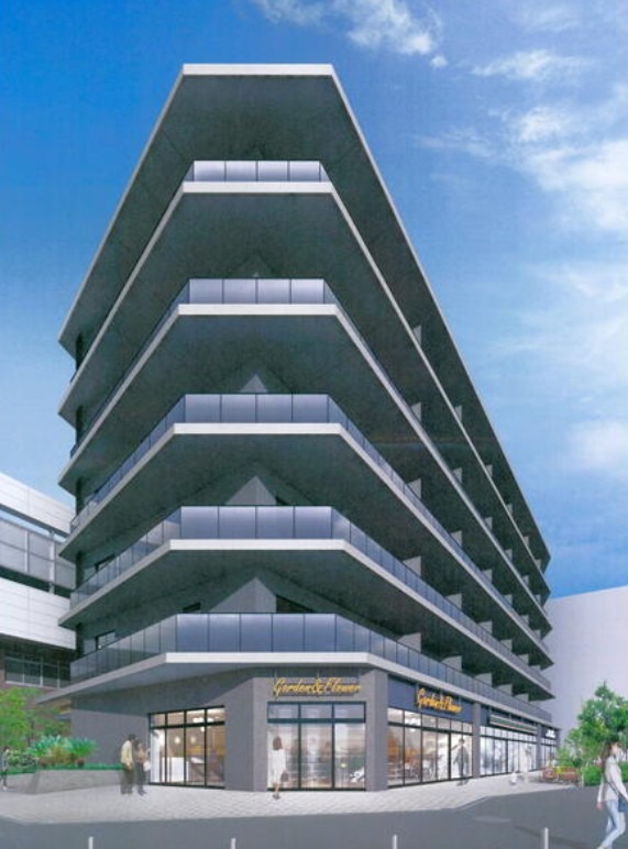 新羽駅 徒歩1分 2026年7月竣工予定 1F〈B区画〉スケルトン物件 【飲食不可】 (200790)