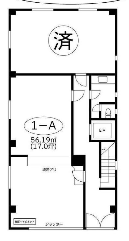 錦糸町駅徒歩6分　飲食不可　京葉道路に面す (200806)