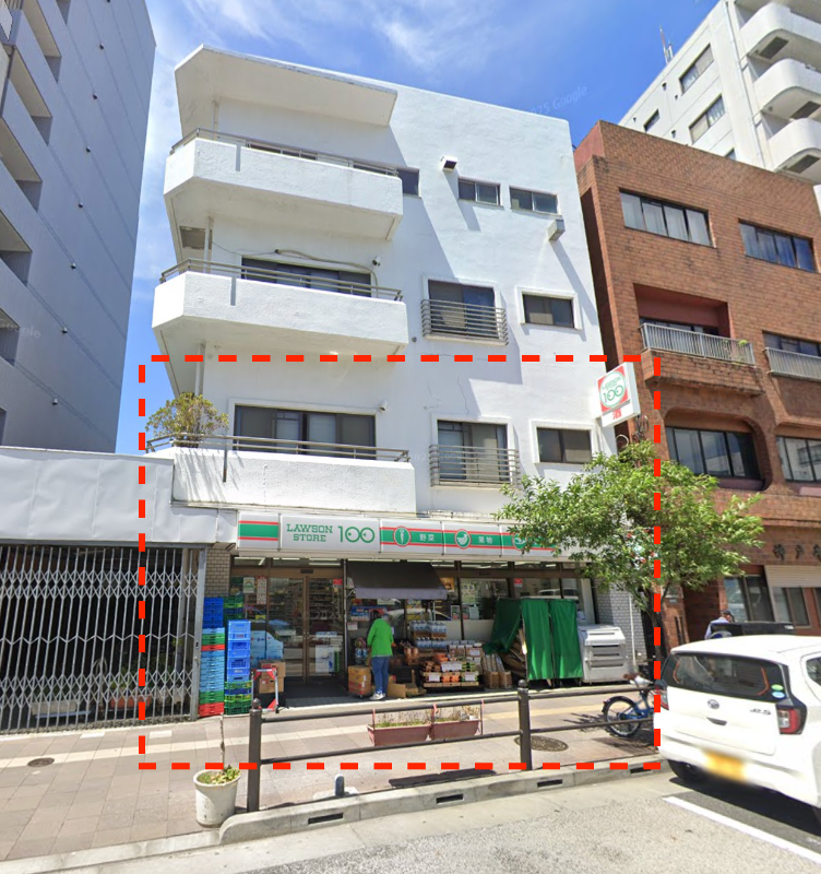 【南千住駅西口５分】１階43坪。前テナント：物販。都道に面する、全面ガラス張り。飲食不可 (203370)