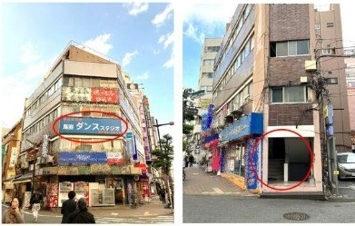 蒲田駅 徒歩2分 3F 現況:ダンスの居抜き物件 【飲食不可】　　飲食・風俗系以外相談可 (203400)
