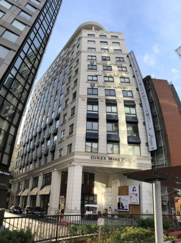 東銀座駅 徒歩1分 　銀座三原通り沿い　8階 (203811)