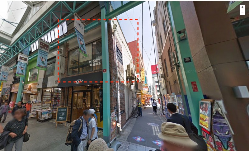 吉祥寺サンロード沿いの２階店舗！２階ですが視認性良好です！（飲食店不可） (204853)