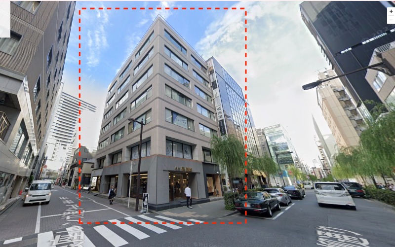 銀座柳通りと銀座レンガ通りの角地！引き渡しは事務所仕様。（飲食不可） (204871)