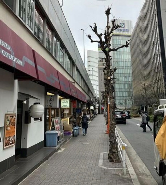 銀座コリドー街　2階の物件　前テナントバー　重飲食可能 (208633)