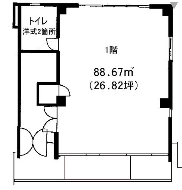 神保町1分の路面店　物販やサロン系におすすめ (208900)