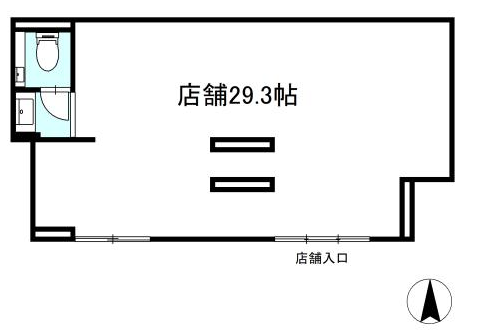 下高井戸駅 徒歩6分 1F 新築スケルトン物件 【事務所、塾等に最適】 (208978)
