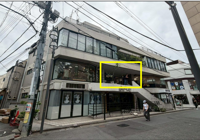 『FH0701』裏原ストリート沿い　明治神宮前5分　現状アパレル　2階店舗物件　賃料44万円 (209225)