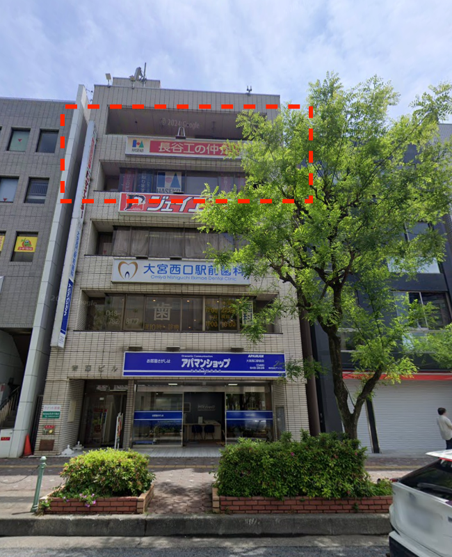 【大宮駅西口２分】４階37.５９坪。全面壁に看板設置可能。桜木町2丁目。カフェ程度相談可能 (209355)