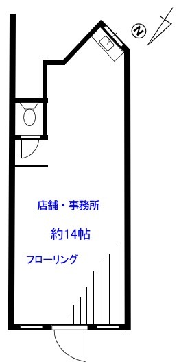 【HS0702】仙川駅徒歩8分。サロン向け店舗。1階路面。バス通り。 (209391)