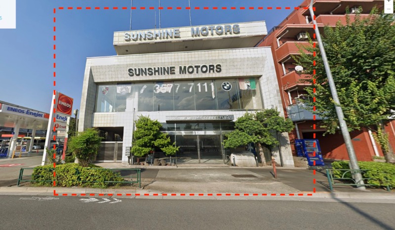 目白通り沿い！全面ガラスのため視認性の高い建物です！ロードサイド店舗ビル（1・2階一括）◆自動車販売・スーパー等相談可能 (209435)