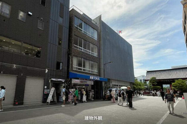 浅草駅 徒歩4分 2F〜3F 現況:その他居抜きなど物件 【飲食可】浅草寺至近の好立地！詳細業種はご相談ください！ (206490)