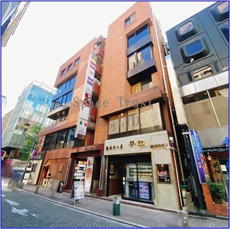 赤坂通りと田町通り沿いの角ビル！創作料理店居抜《造作讓渡無償》 (209905)