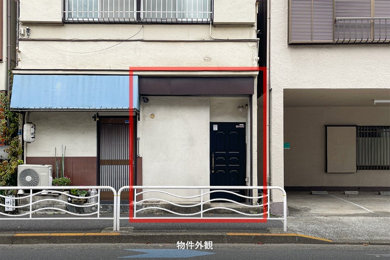 串田ハイツ南側店舗　JR総武線亀戸駅北口より10分。飲食可能な1階路面の小箱物件です！ (210435)