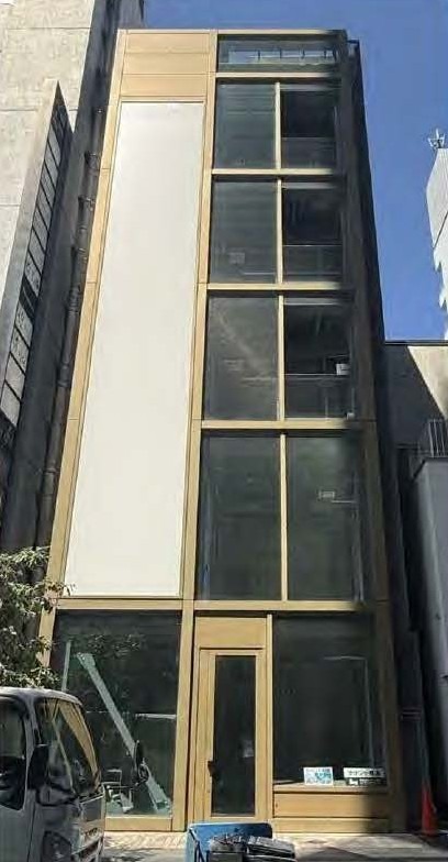 銀座駅 徒歩5分 1F〜5F スケルトン物件 【飲食可】 (210947)