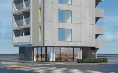 中野坂上駅 徒歩7分2026年10月竣工 1F《101区画》 スケルトン物件 【飲食可】 (213856)