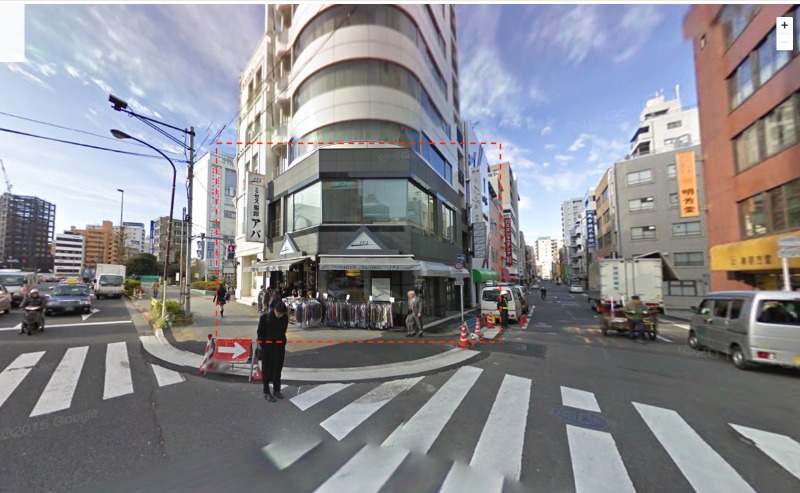 浅草橋駅徒歩1分！視認性良好な路面角地・アパレル居抜き53坪の店舗 (215202)