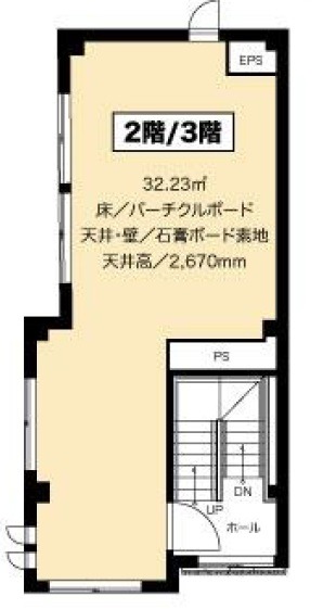 豪徳寺駅 徒歩1分 2F スケルトン物件 【業種相談】 (215421)