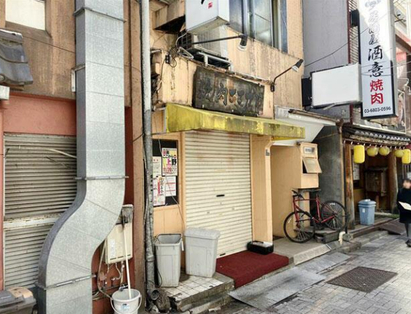 上野広小路駅 徒歩2分 4F スケルトン物件 【重飲食可】エレベーター無　4F　詳細業種はご相談ください。 (162497)