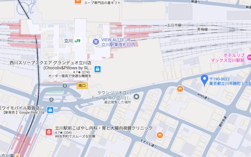 【立川駅徒歩3分】WINS通り沿い！2028年夏竣工の新築ビル！全階約18坪で、1〜5階は重飲食も可能な店舗物件です。 (216938)