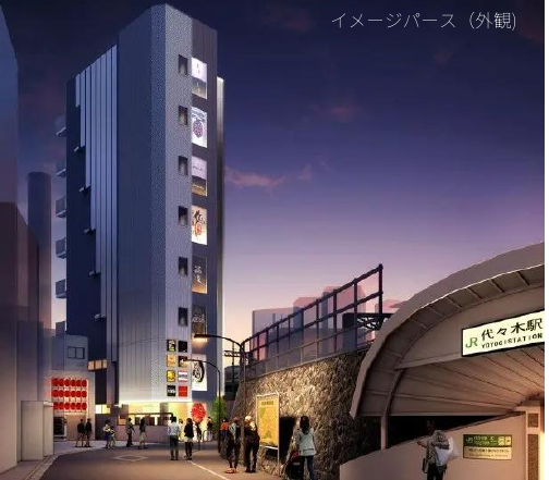 (仮称)サンブライト代々木駅前ビル1F 代々木駅東口徒歩1分・2026年9月竣工予定の新築店舗！テラス約10坪使用可 (219563)