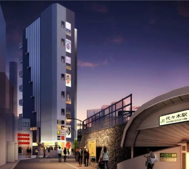 ◆代々木駅徒歩１分◆新築テナントビル◆重飲食・何業でもご相談可！◆2026年9月下旬完成予定 (219799)