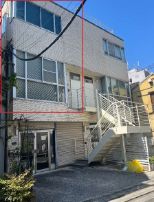 乃木坂駅 徒歩10分 2F〜3F スケルトン物件 【飲食相談】 (221163)