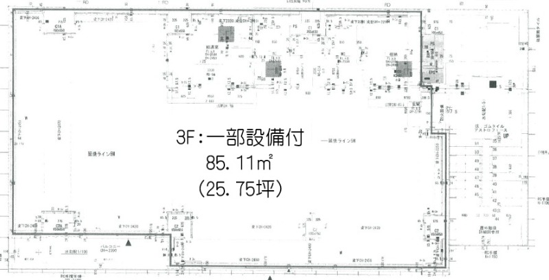 ～西麻布４丁目の物販店美容室·エステ等事務所可のスケルトン物件～ (221166)