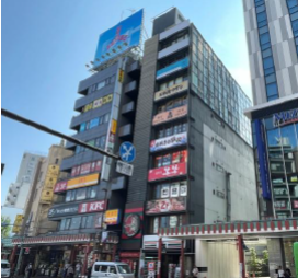 浅草駅 徒歩1分 7F スケルトン物件 【飲食可】 (221201)