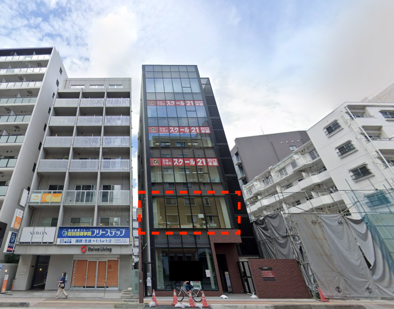 【川口駅東口３分】２階５６.９２坪。産業等路面する、看板設置相談可能。飲食不可。サロン、クリニックに最適 (221468)
