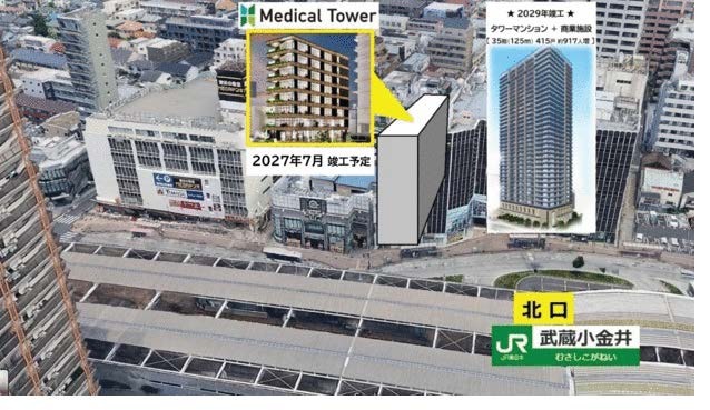武蔵小金井駅徒歩1分 賃料169.8万円 56.9坪 【飲食不可】 (222029)