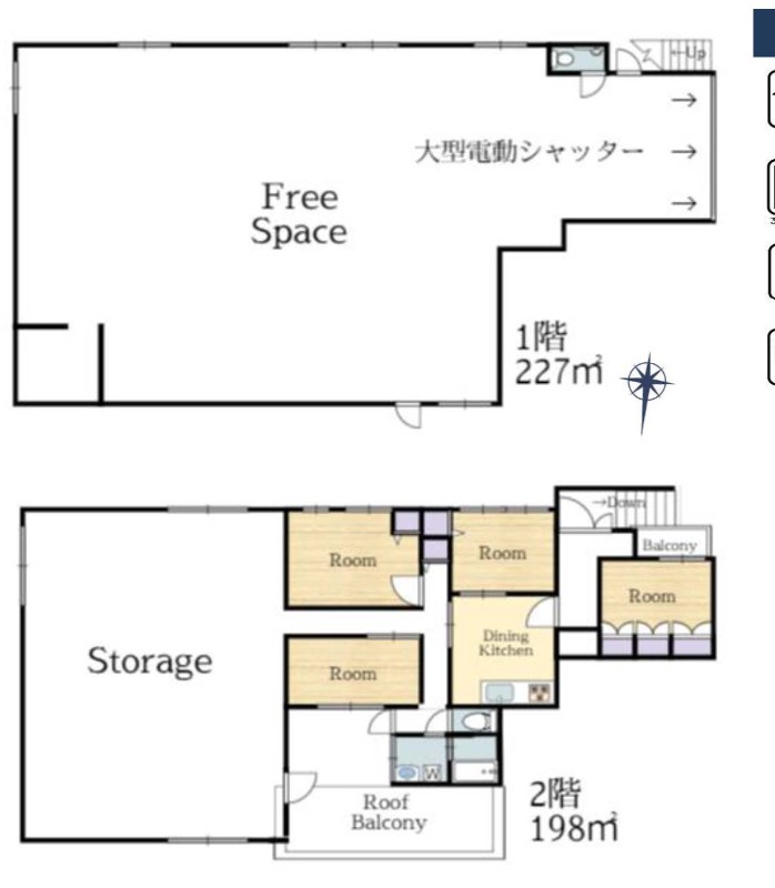 扇大橋駅徒歩15分 賃料40万円 128.5坪 【業態相談】 (222956)
