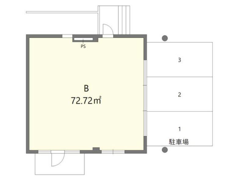 仲町台駅徒歩13分 賃料26.4万円 21.9坪 【飲食不可】 (223182)