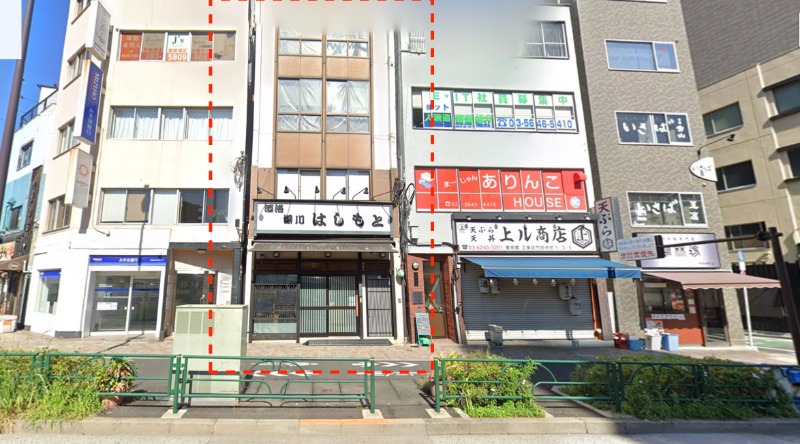 門前仲町駅徒歩1分！清澄通り沿いの居抜き店舗 B1〜2F計48坪 (223415)