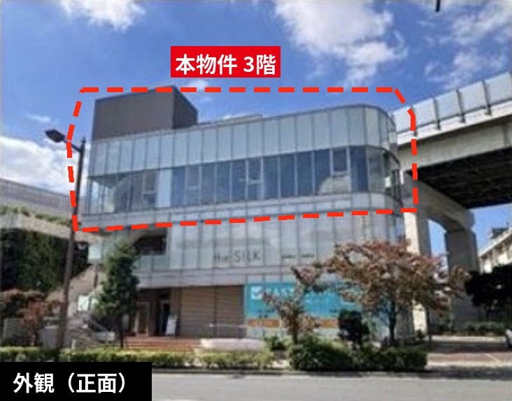 二子玉川駅徒歩4分！玉川高島屋SC正面 天井高の3階区画 約61坪 (224250)